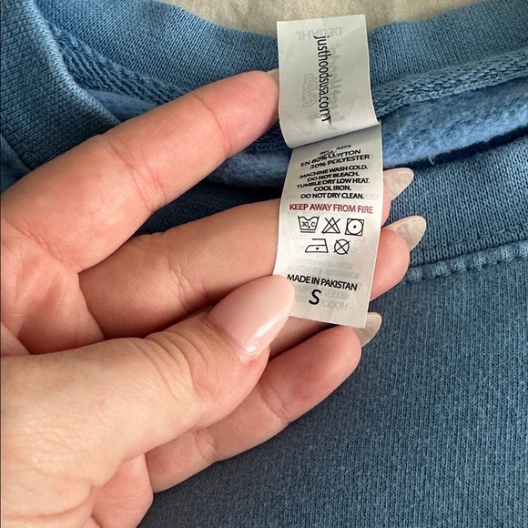 Blue 'Local Girl' Sweatshirt - Picture 3 of 4